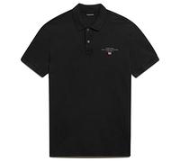 Napapijri Polo Shirt Elbas 4 - Short Sleeve - Black - 2XL Men