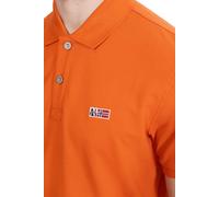 Napapijri Men's Eruggy Short Sleeve Polo Shirt Orange 3XL