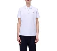 Napapijri Men's Eruggy Short Sleeve Polo Shirt White 3XL