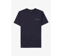NAPAPIJRI Mens Kander T-Shirt In Blue Marine Mens Clothing Size: L, Colour: Navy Fabric