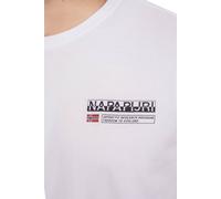 Napapijri Kasba Short Sleeved T-Shirt - White (UK, Alpha, XL, Regular, Regular, White)