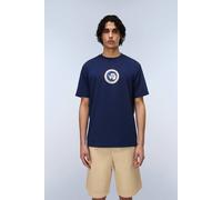 Napapijri Men's S-Phos T-Shirt Naval Acade | Size: Large Napapijri Multicolor L