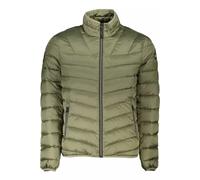 Napapijri Mens Quilted Jacket Achamo Model - Sage Green Nylon - Size Small