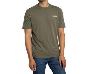 Napapijri Men's Relaxed T-Shirt with Small Box Logo, Tea Leaf, Tea Leaf, XL