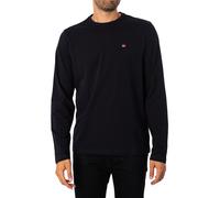 Napapijri Men's Salis Logo Longsleeved T-Shirt, Black