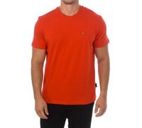 Napapijri Mens Short Sleeve Round Neck T-shirt NP0A4FRP - Red Cotton - Size Small