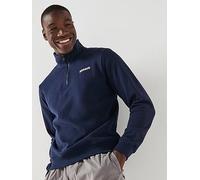 NAPAPIJRI Men's Small Box Logo Sweatshirt - Blue, Blue, Size Xl, Men Blue