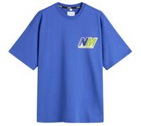 Napapijri Men's x Martine Rose Logo T-Shirt Blue Dazzling