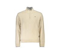 Napapijri quarter-zip wool sweater - Neutrals XXL