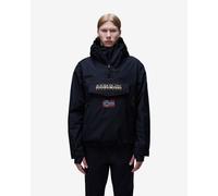 Napapijri Rainforest Next Jacket with Hood pure black red - L