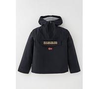 NAPAPIJRI Rainforest Summer Anorak Jacket, Black, Size 6 Years Black
