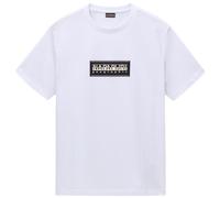 Napapijri Men's Box Logo Relaxed T-Shirt, Black, XL