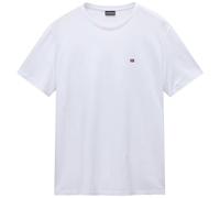 Napapijri Salis Flag T-Shirt - Bright White - X-Large