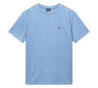 Napapijri Salis Flag T-Shirt - Faded Denim - Medium