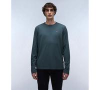 Napapijri Salis Long Sleeve T-shirt Green,Grey XS Men
