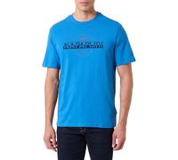 Napapijri Sander Short Sleeve T-Shirt Blue