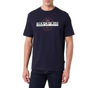 Napapijri Sander Short Sleeve T-Shirt Navy Blue