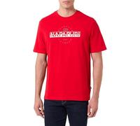 Napapijri Sander Short Sleeve T-Shirt Red