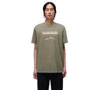 Napapijri Sanem Short Sleeve T-Shirt Dark Green