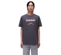 Napapijri Sanem Short Sleeve T-Shirt Dark Grey