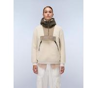Napapijri Seline Fleece White Cream Beige Women - S