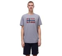 Napapijri Semiles Short Sleeve T-Shirt Grey