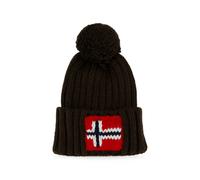 Napapijri Semiury pompom beanie hat - Brown One Size