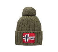 Napapijri Semiury pompom beanie hat - Green One Size