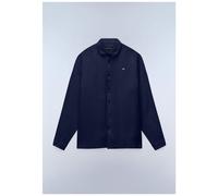 Napapijri Linen 1 Long Sleeve Shirt Blue M Men