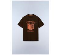 Napapijri Cabin Short Sleeve T-shirt Pink 3XL Men