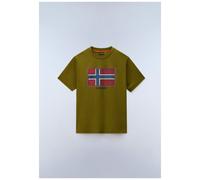 Napapijri Flag Tiki Short Sleeve T-shirt Green 3XL Men