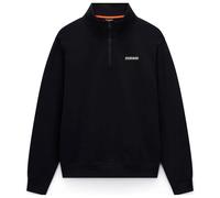 Black Cotton Men Jumper - male - Napapijri - Sweatshirts - Gray - XL - Sweatshirts & Hoodies XL