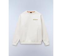Napapijri Sol Sweatshirt White Yellow - M