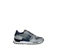 Napapijri Valor Ripstop logo-print panelled sneakers - Grey 40-41-42-46