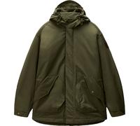 Napapijri - Waterproof cotton parka and Cordura® - Asko Parka Olive Night for Men - Size L - Khaki Khaki L