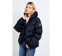 Napapijri Women's A-Molveno Hood Quilted Jacket Black | Size: Large Napapijri Black L