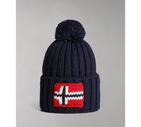 Napapijri Womens Accessories Semiury Bobble Hat in Navy - Blue - One Size