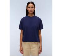 Napapijri Women's Aurora Short Sleeve T-Shirt - Naval Acade - Blue - Size: Small
