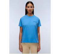 Napapijri Women's Claro Short Sleeve T-Shirt - Blue Jasper - Size: Medium