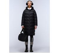 Napapijri Women's Ega Long Puffer Jacket - Black - Size: Small