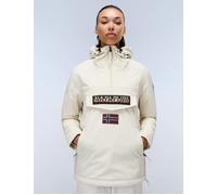 Napapijri Women's Rainforest Pocket Winter Anorak Jacket - Beige - Size: Small