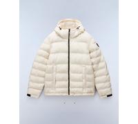 Napapijri XL Men's A-Terez Puffer Jacket In Beige Dimity NP0A88TGN1J1 New