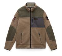 Napapijri - Yupik Full Zip 3 - Fleece jacket size L, brown