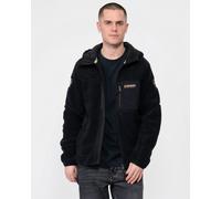 Napapijri Yupik Mens Zip Through Hoodie - Black 041 - Black 041 - M