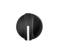 Head for selector switch, Harmony XB5, plastic, black, 22mm, 2 positions, spring