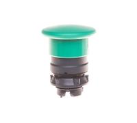 Schneider Electric, Harmony, ZB5AC3, Mushroom push button head Ø40, plastic, green, Ø22, spring return