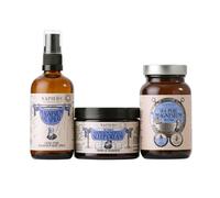 Napiers Magnesium Complex Bundle - Sleep & Muscle Support Cream 100ml, Oil Spray 100ml & 60 Capsules - High Absorption & Relaxation - 3-Piece Set