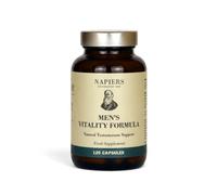 Napiers Men's Vitality Formula - Natural Testosterone Support with Zinc - KSM-66 Ashwagandha, Shilajit, Fenugreek, Magnesium Glycinate, Vitamin D3 and B6-120 Vegan Capsules