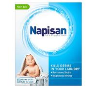 Napisan Non Bio Stain Remover Powder, 800g, Pack of 1, Kills 99.9% Bacteria in Your Laundry for a More Hygienic Wash, Disinfectant & Stain Remover Even at 30°C, 26 Washes