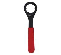 napkery O-Type Carbon Steel High Hardness Machine Tools Collet Chuck with Red Non-slip Handle Wrench Spanner ER32 Lathe Clamping Nut
